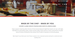 Desktop Screenshot of madebythechef.com